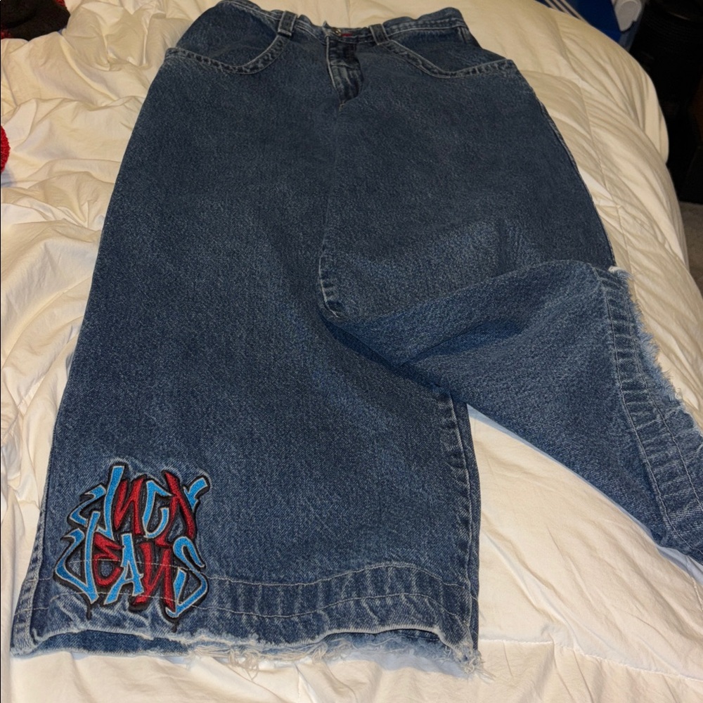 JNCO JEANS ROLLIN 26” DARK STONE